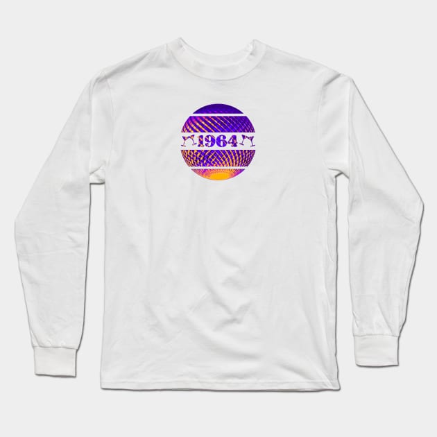 1964 Long Sleeve T-Shirt by Bailamor